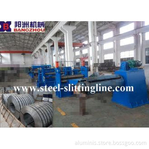 Simple 1250mm Steel Slitting Line For steel coil 4mm Thickn
